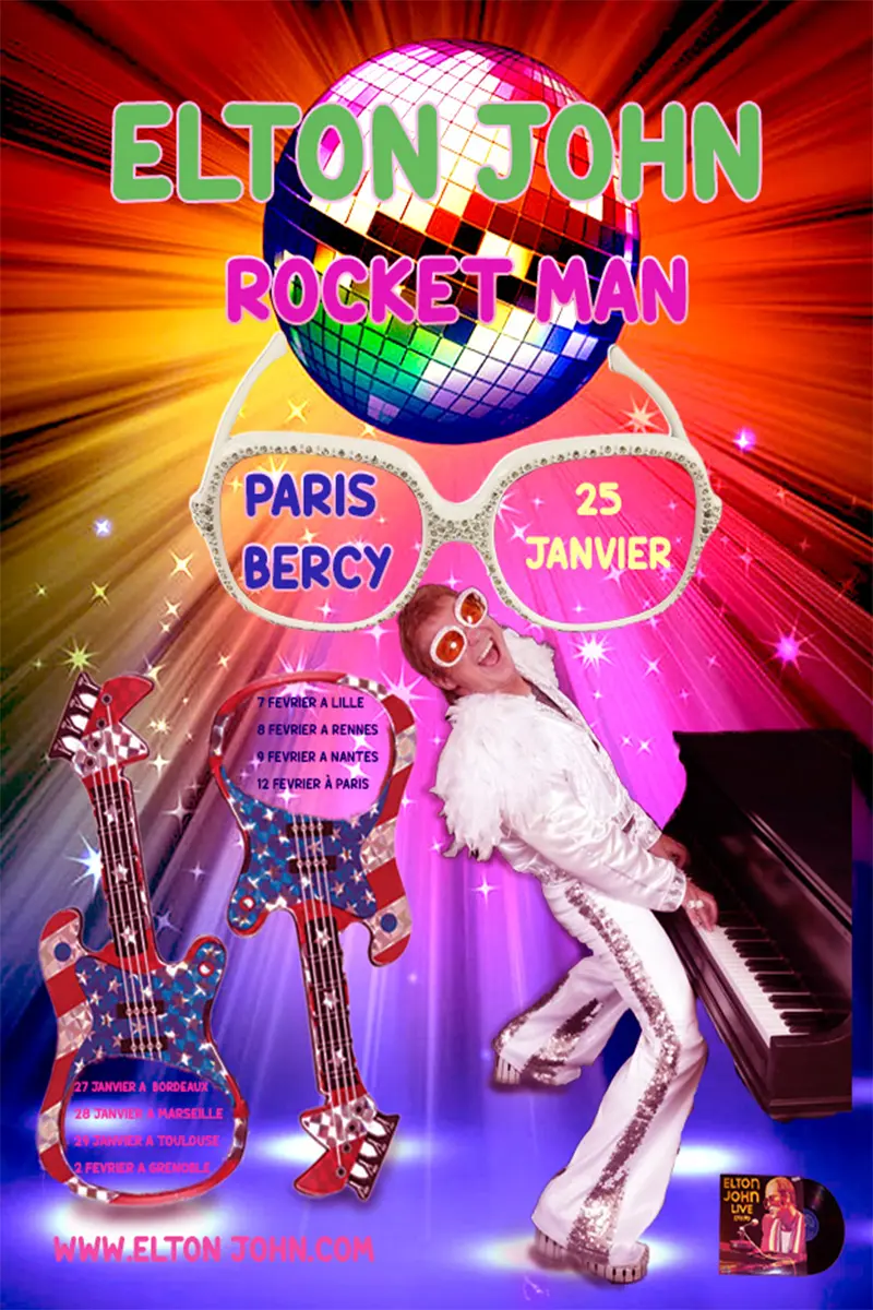 affiche elton john