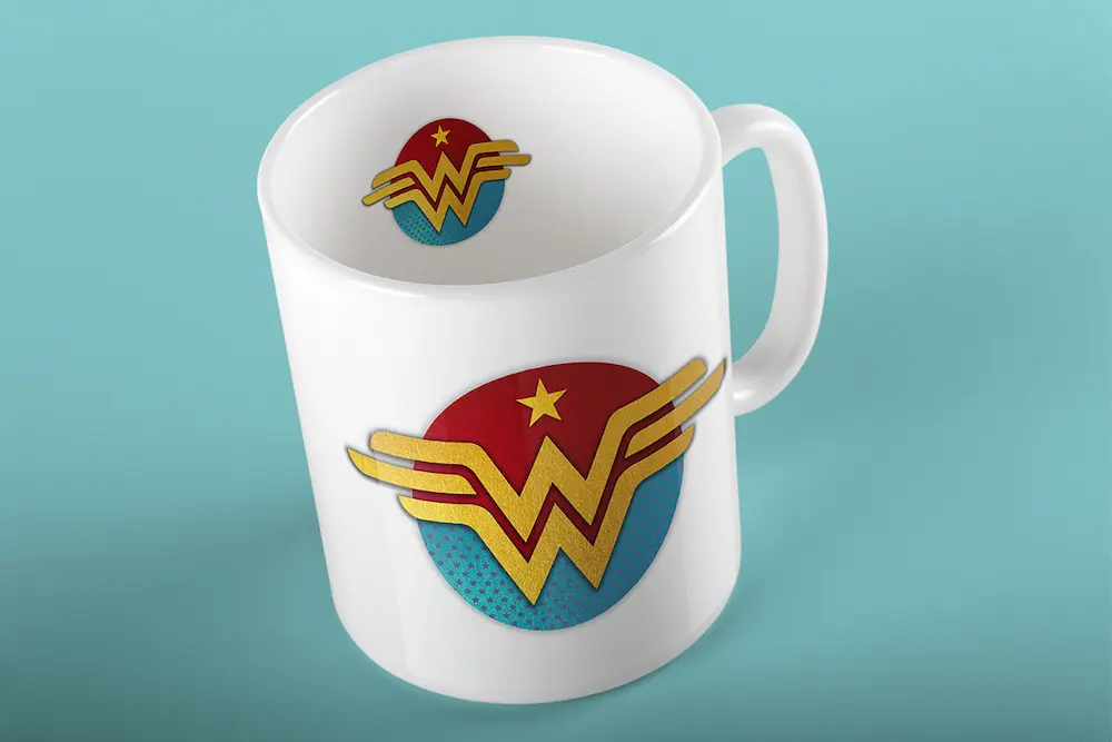 mug wonder woman