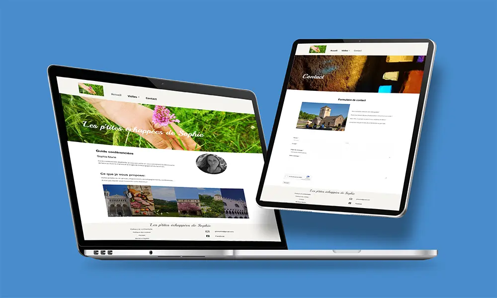 mockup site sophie